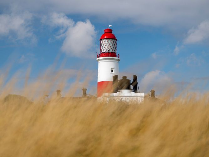 Souter Lighthouse on the South Tyneside coast